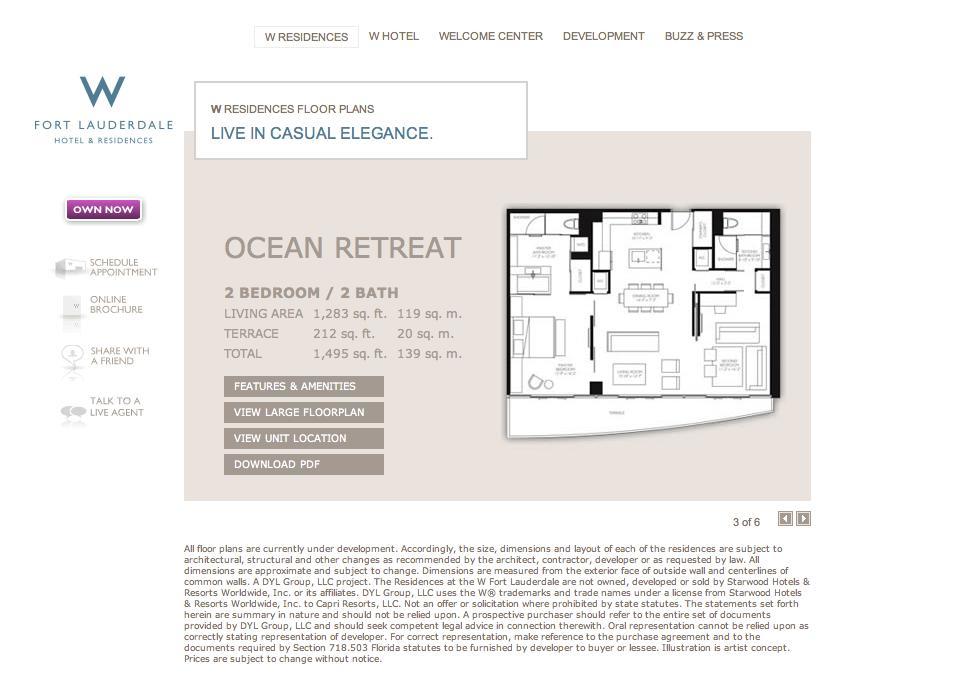2 Bedroom W Residences Ft. Lauderdale Fort Lauderdale Kültér fotó